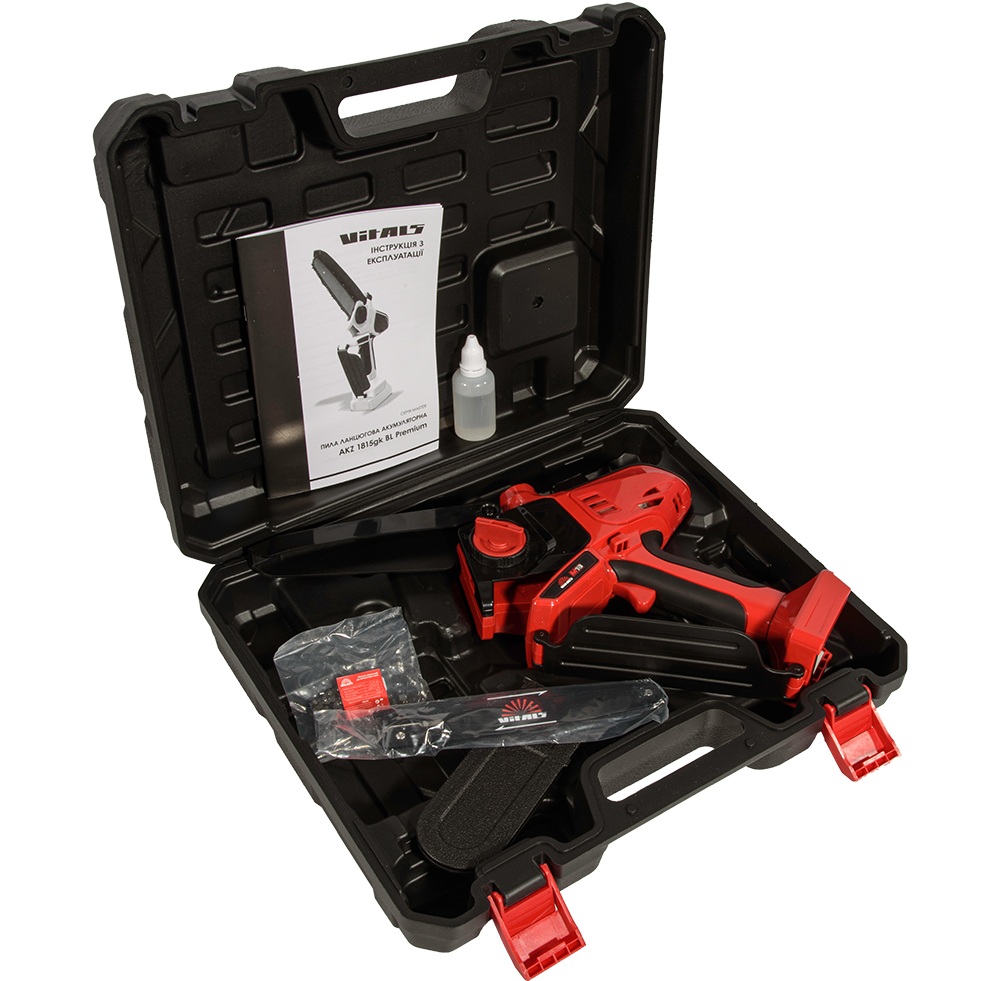 Огляд Ланцюгова пила VITALS Master AKZ 1815gk BL Premium (237651)