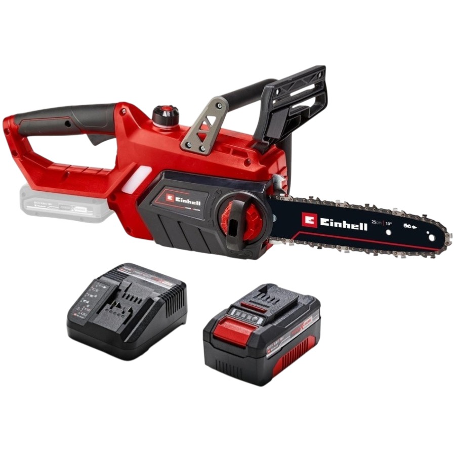 Цепная пила EINHELL GE-LC 18/25 Li Kit 18В PXC (4501761K) Тип питания аккумулятор
