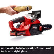 Цепная пила EINHELL GE-LC 18/25 Li Kit 18В PXC (4501761K)