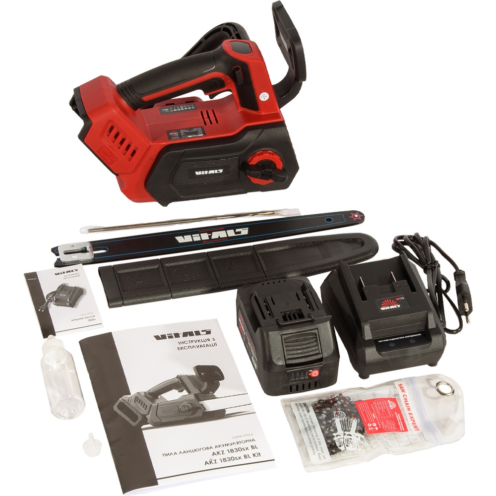 Фото 14 Цепная пила VITALS AKZ 1830sx BL Kit (241130)
