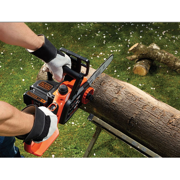 Цепная пила BLACK&DECKER GKC1825L20 Масляный бак 55