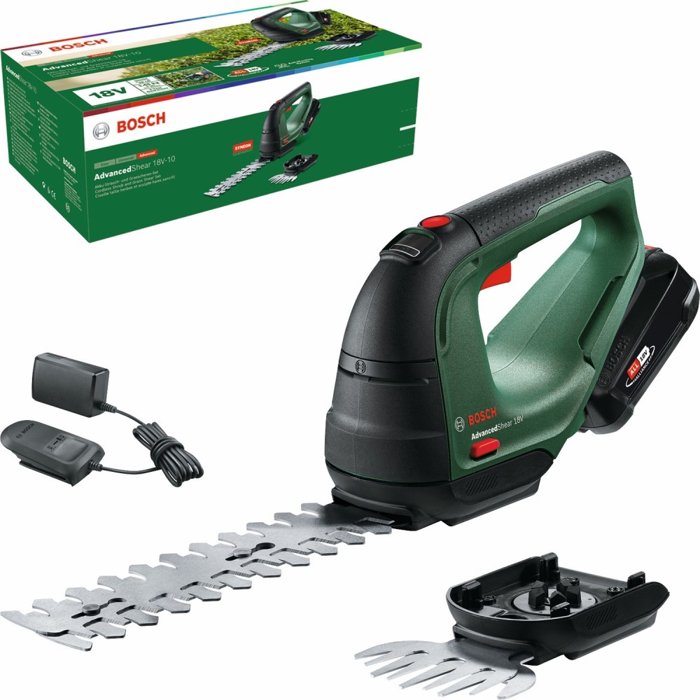 Заказать Ножницы BOSCH AdvancedShear 18V-10 + насадка кусторез 10/20 см (0.600.857.000)