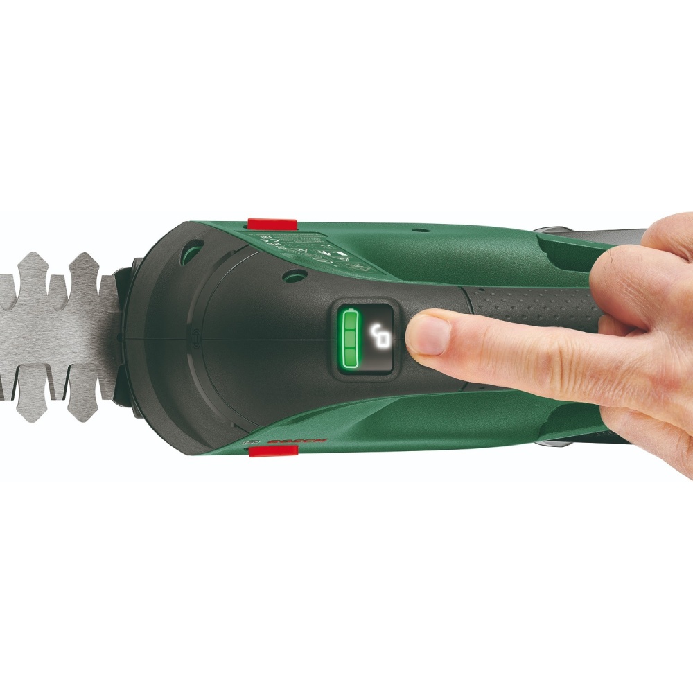 Ножницы BOSCH AdvancedShear 18V-10 + насадка кусторез 10/20 см (0.600.857.000) Тип питания аккумулятор