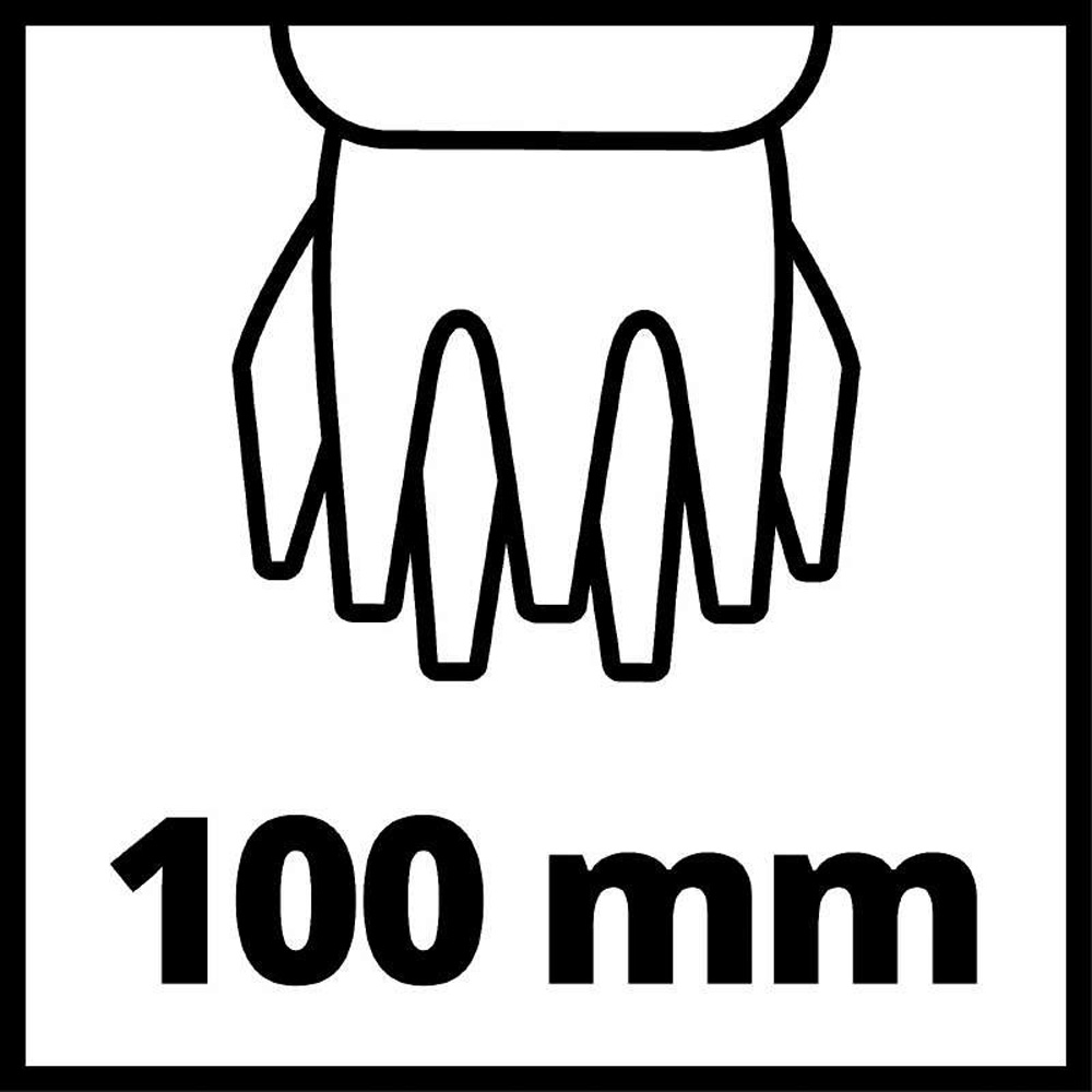 Ножиці для трави EINHELL GE-CG 18/100 Li Kit 18В PXC Red (3410313K) без АКБ та ЗУ Довжина ножа 200