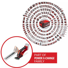 Ножиці для трави EINHELL GE-CG 18/100 Li Kit 18В PXC Red (3410313K) без АКБ та ЗУ