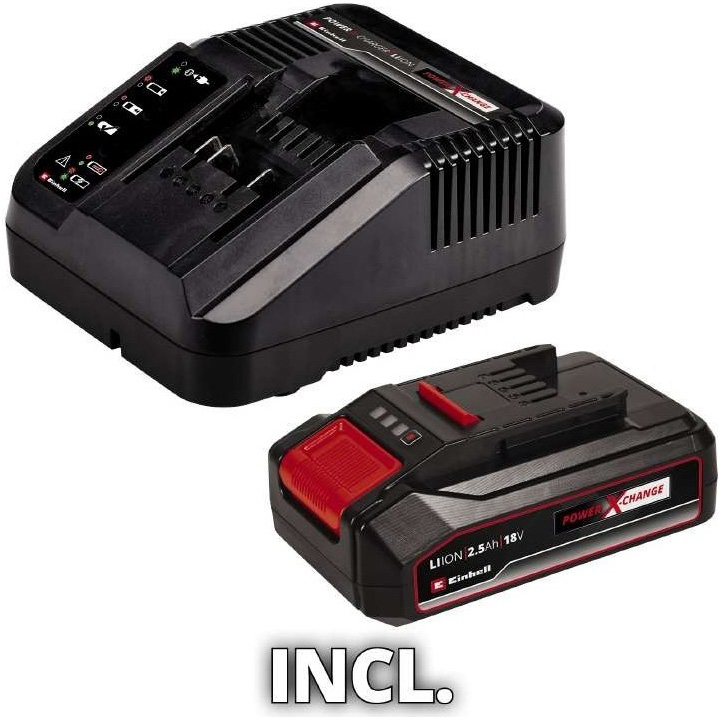 Внешний вид Кусторез EINHELL GE-CH 18/40 Li Kit (3410940K)