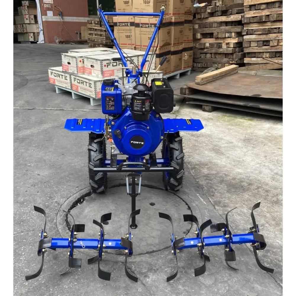 Культиватор FORTE 1050 10" Blue (91633) Стартер ручний