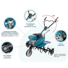 Культиватор KONNER&SOHNEN KS 7HP-950A