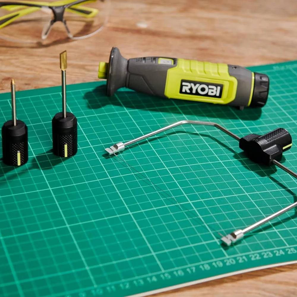 Термонож RYOBI RHC4-120G аккумуляторный 4В USB Lithium АКБ 1х2Аг (5133006198) Вес 0.13