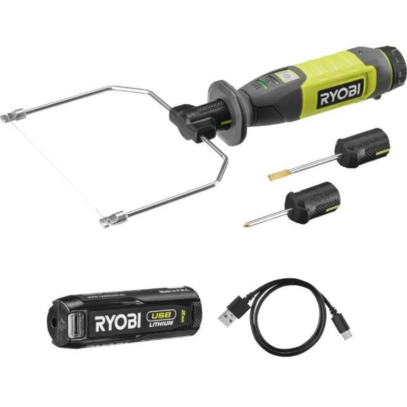 Термонож RYOBI RHC4-120G аккумуляторный 4В USB Lithium АКБ 1х2Аг (5133006198)