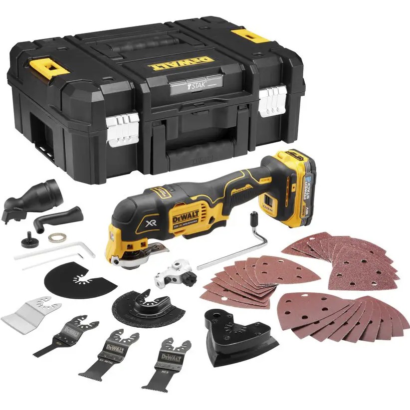 Багатофункціональний інструмент DEWALT DCS356E1T Тип живлення акумулятор