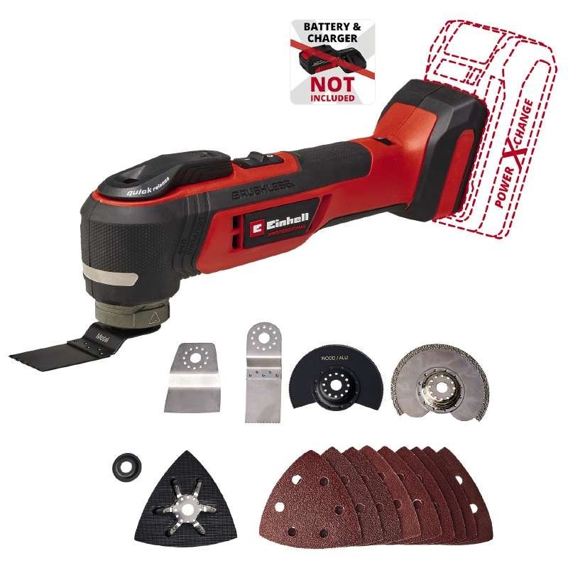 Многофункциональный инструмент EINHELL TP-MG 18 Li BL  Solo (4465190) Тип питания аккумулятор