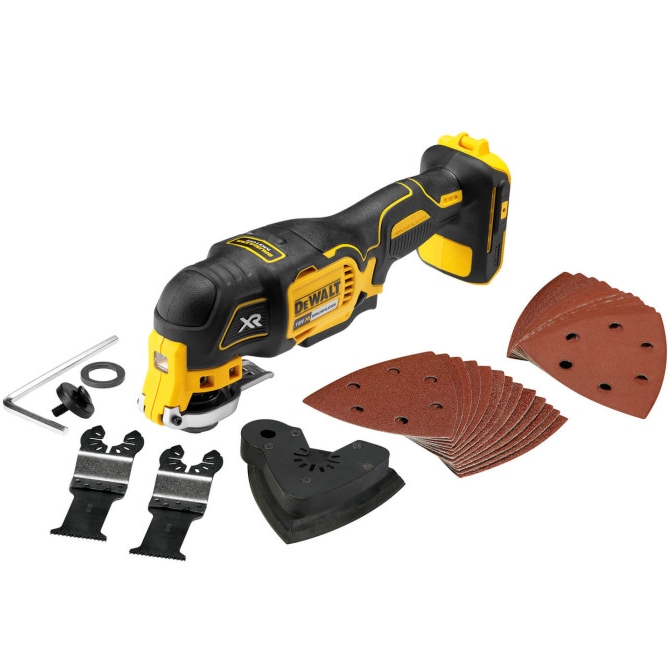 Многофункциональный инструмент DEWALT DCS356S2T Обороты вращения на холостом ходу 15000 / 17000 / 20000