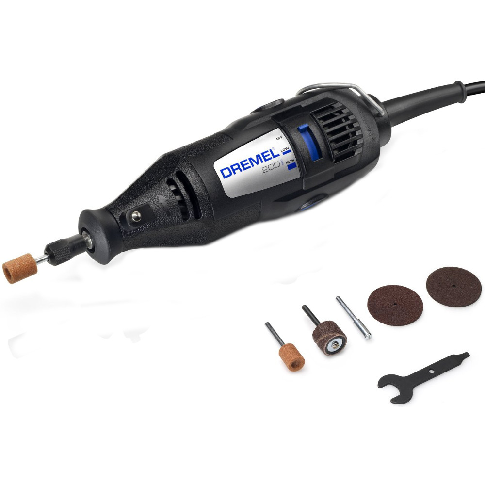 Багатофункційний інструмент DREMEL 200 Series + EZ SC Starter Set RUS (F0130200LM)