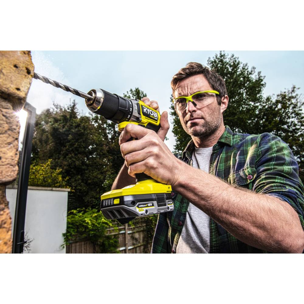 Изображение Дрель-шуруповерт Ryobi ONE+HP RDD18X-220S 18В 2х2А·ч (5133005284)