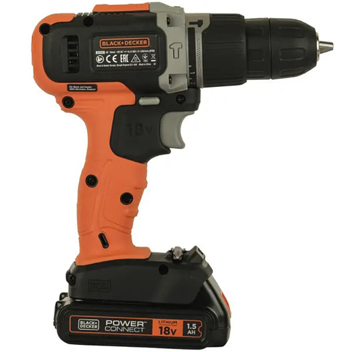 Дрель-шуруповерт BLACK&DECKER BCD003C1 Тип аккумулятора Li-Ion