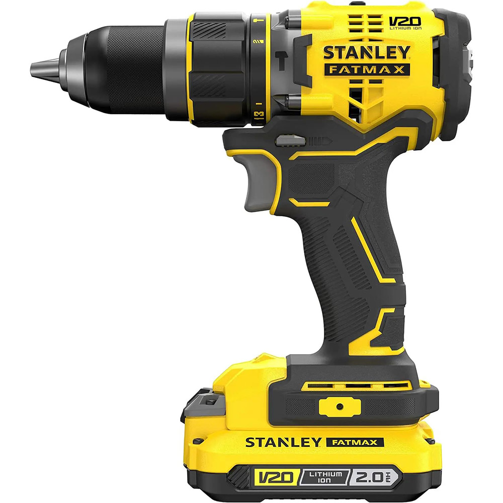 Дриль-шуруповерт STANLEY FatMax SFMCD721D2K Тип живлення акумулятор