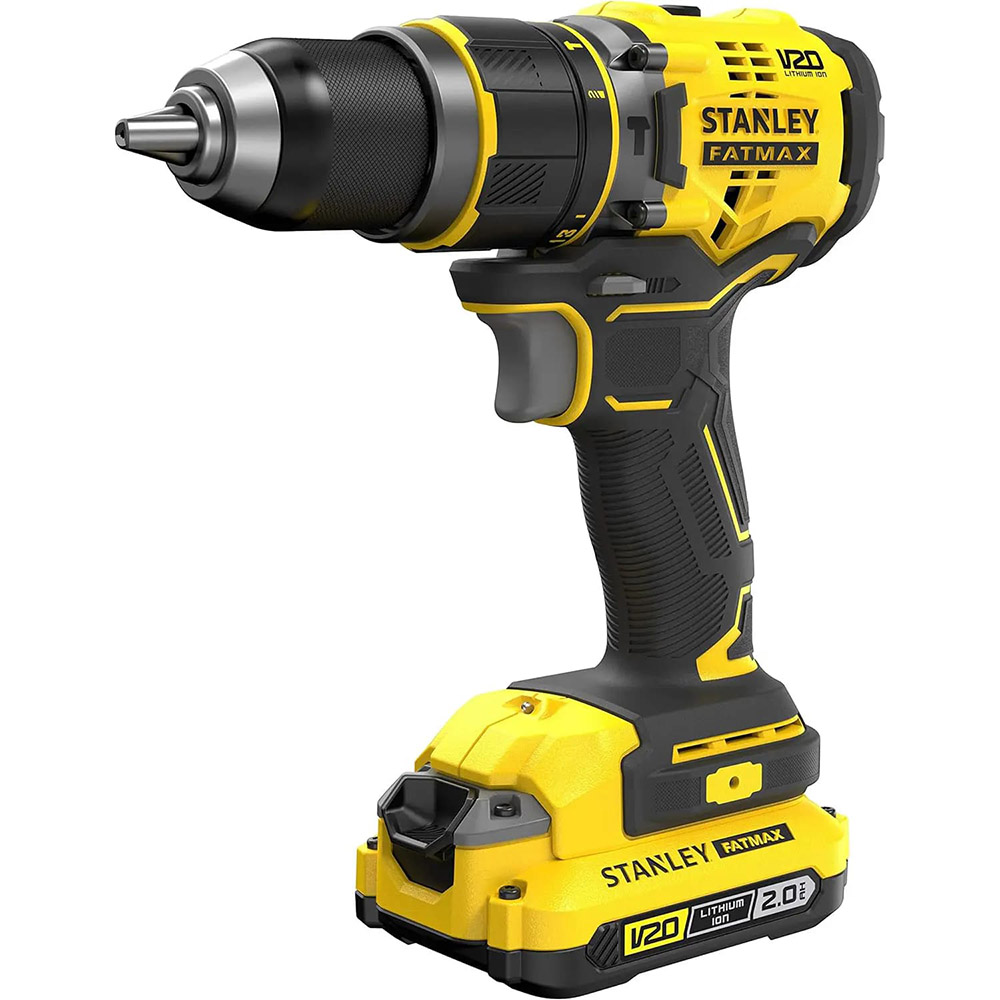 Дриль-шуруповерт STANLEY FatMax SFMCD721D2K Патрон швидкозатискний