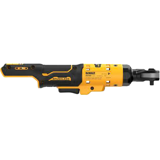 Гайковерт DEWALT DCF503N Дополнительно Тип двигателя: бесщёточный, Размер держателя насадок 3/8 дюйма, Полностью прорезиненная анатомическая рукоятка