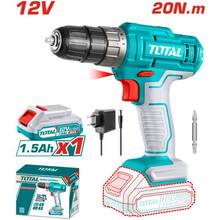 Шуруповерт TOTAL 12В Li-Ion (TDLI1218)