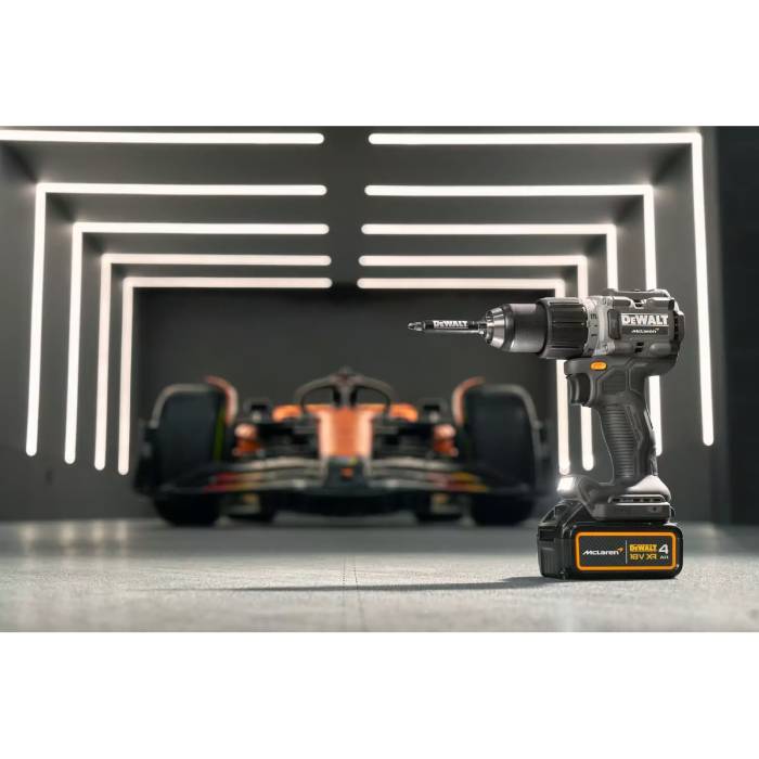 Фото 17 Дрель-шуруповерт DeWALT McLaren F1 TEAM LIMITED EDITION (DCD85MM2T)
