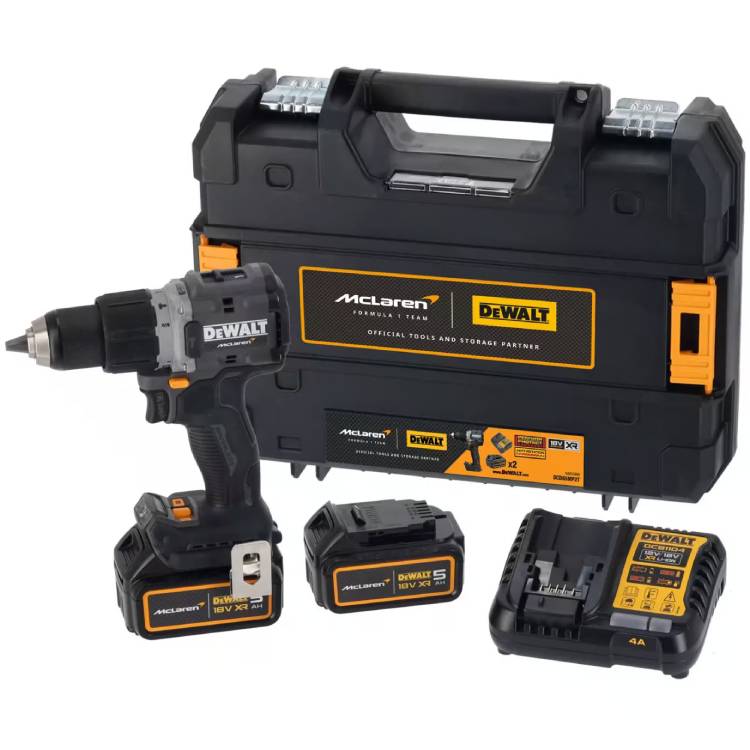 Зовнішній вигляд Дриль-шуруповерт DeWALT McLaren F1 TEAM LIMITED EDITION (DCD85MP2T)