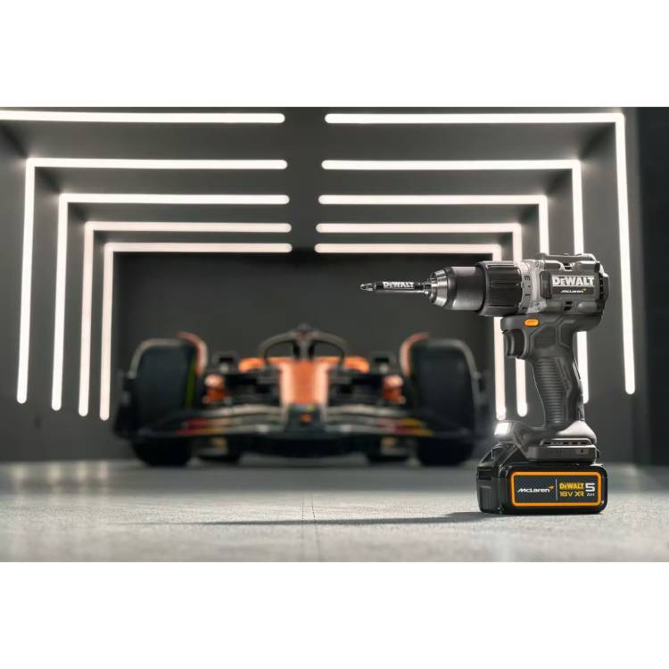 Фото 15 Дриль-шуруповерт DeWALT McLaren F1 TEAM LIMITED EDITION (DCD85MP2T)