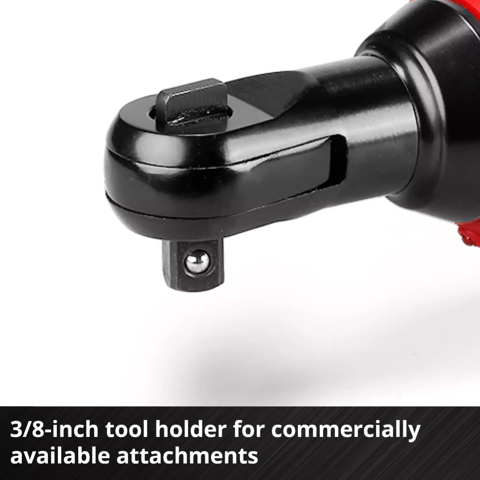 Гайковерт з тріскачкою EINHELL TE-RW 18/60 Li - Solo (4514320) Функції і особливості вбудоване підсвічування