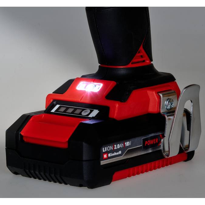 Дриль-шуруповерт EINHELL TP-CD 18/50 Li-i BL 2x2Ah PXC (4513940) Тип акумулятора Li-Ion