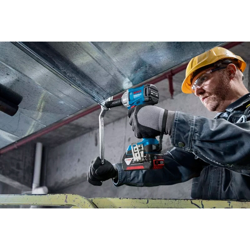 Гайковерт ударный BOSCH GDS 18V-350 Professional (0.601.9M5.021) Аксессуары в комплекте кейс