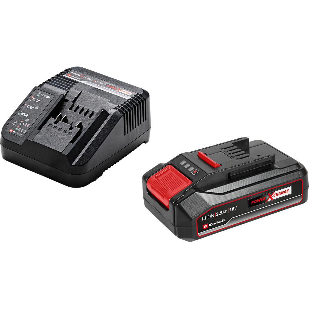 Дриль-шуруповерт EINHELL ударний TE-CD 18/44 Li-i (1x2,5Ah) (4514287) Тип живлення акумулятор