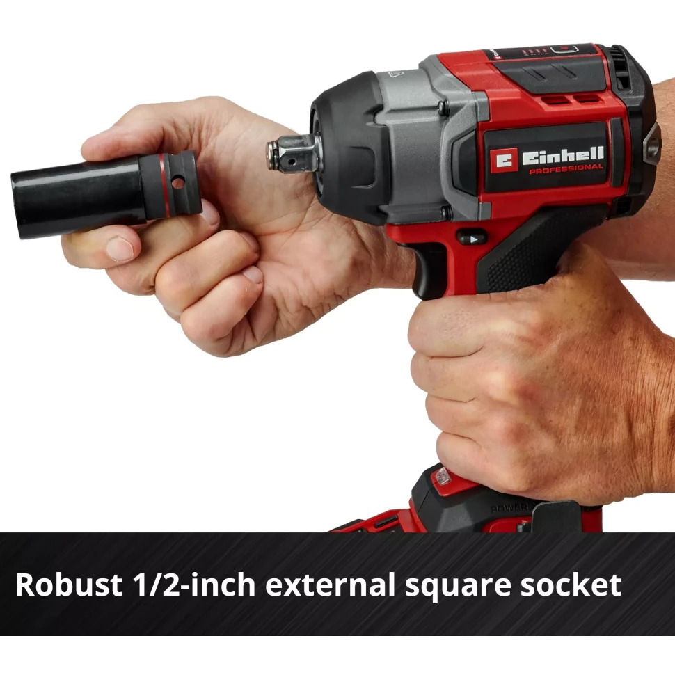 Гайковерт EINHELL TP-CW 18/750-C Li BL Solo (4510065) Заказать Гайковерт EINHELL TP-CW 18/750-C Li BL Solo (4510065)