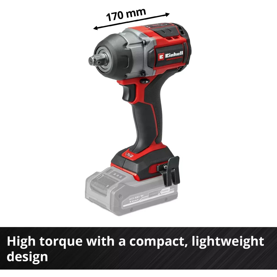 Гайковерт EINHELL TP-CW 18/750-C Li BL Solo (4510065) Внешний вид Гайковерт EINHELL TP-CW 18/750-C Li BL Solo (4510065)