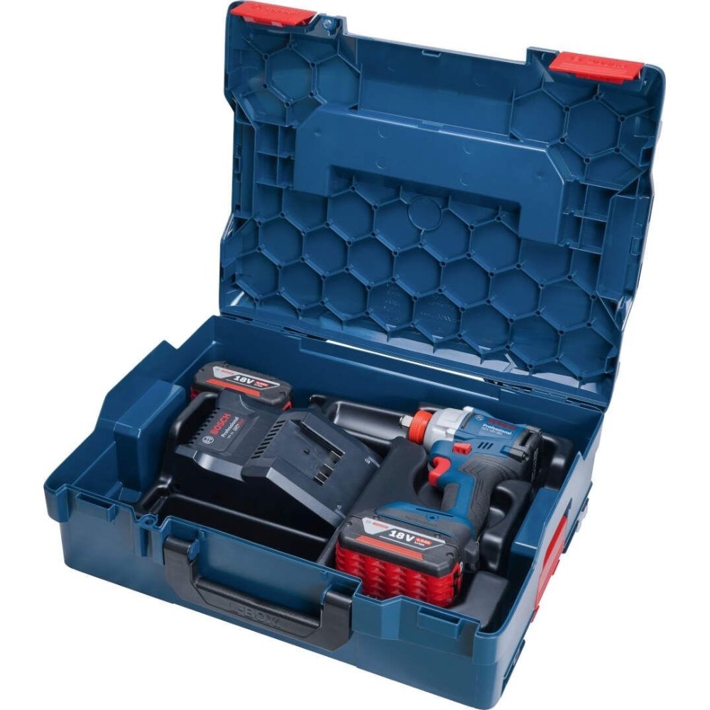 Гайковерт ударний BOSCH Professional GDX 18V-285 (0.601.9N2.102) Тип живлення акумулятор