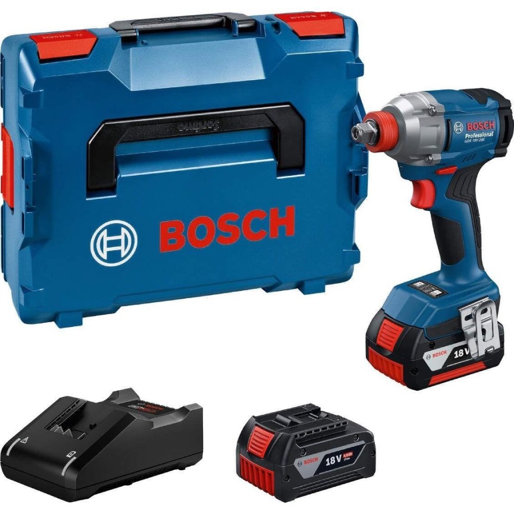Гайковерт ударний BOSCH Professional GDX 18V-285 (0.601.9N2.102) Патрон квадрат