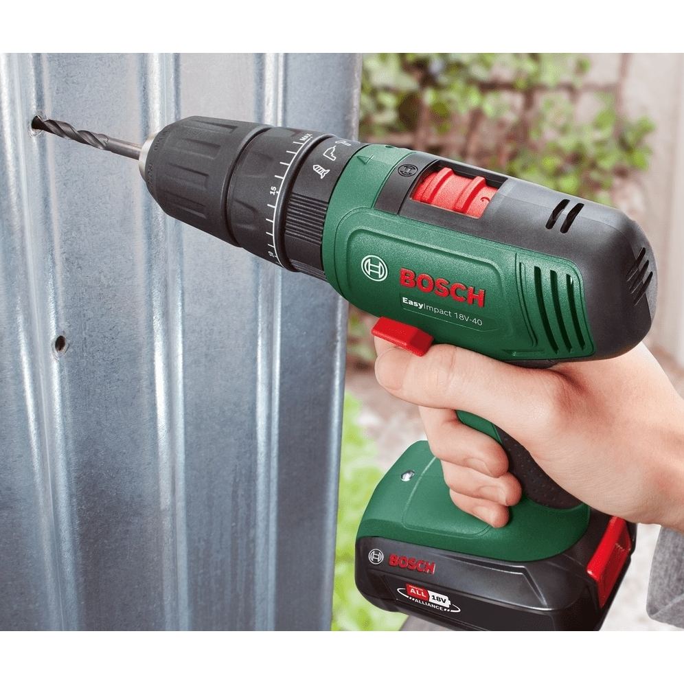 Дриль-шуруповерт BOSCH EasyImpact 18V-40 (0.603.9D8.108) Тип акумулятора Li-Ion