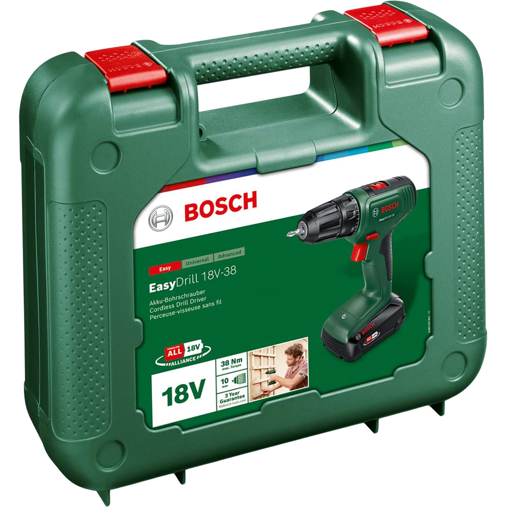 Дриль-шуруповерт BOSCH EasyImpact (0.603.9D8.003) Аксесуари в комплекті зарядний пристрій