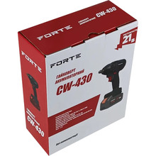 Гайковерт FORTE CW-430 Без акумулятора (142813) Гайковерт FORTE CW-430 Без акумулятора (142813)