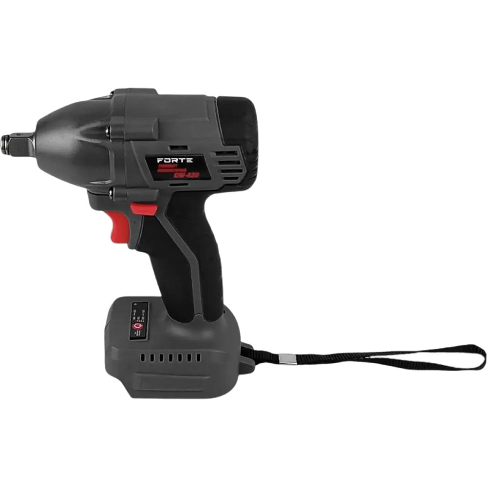 Гайковерт FORTE CW-430 Без акумулятора (142813) Гайковерт FORTE CW-430 Без акумулятора (142813) Тип живлення акумулятор