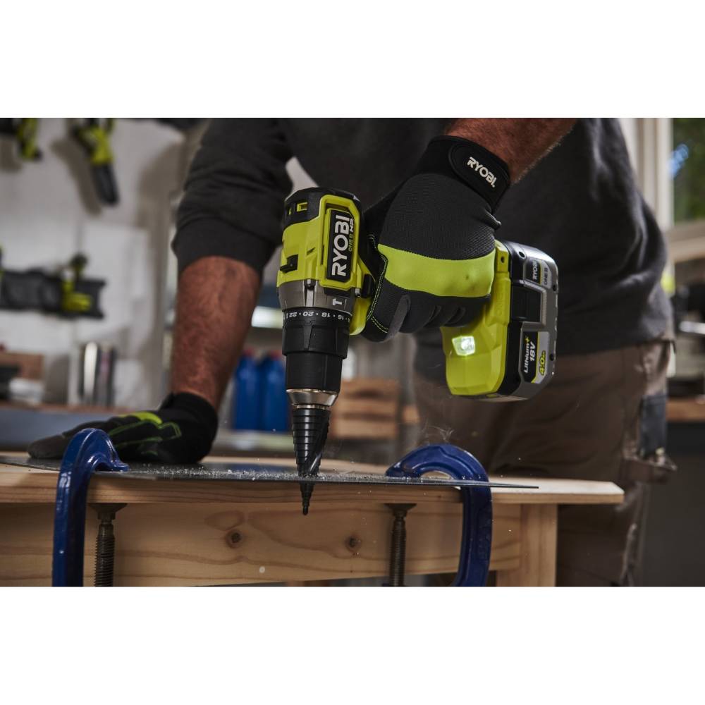 Дрель-шуруповерт RYOBI ONE+ HP RPD18C1-1C20G 18В 1х2Ач (5133006525) Патрон быстрозажимной
