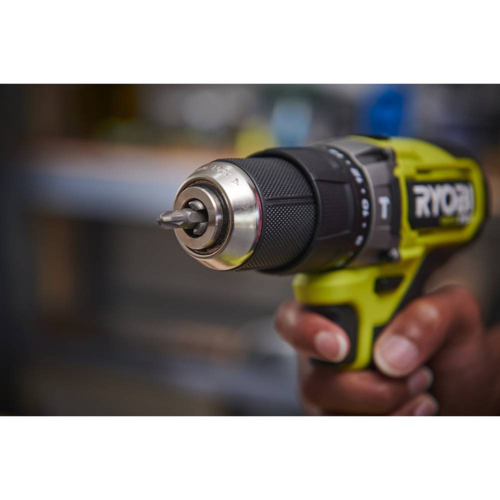 Дрель-шуруповерт RYOBI ONE+ HP RPD18C1-1C20G 18В 1х2Ач (5133006525) Тип питания аккумулятор