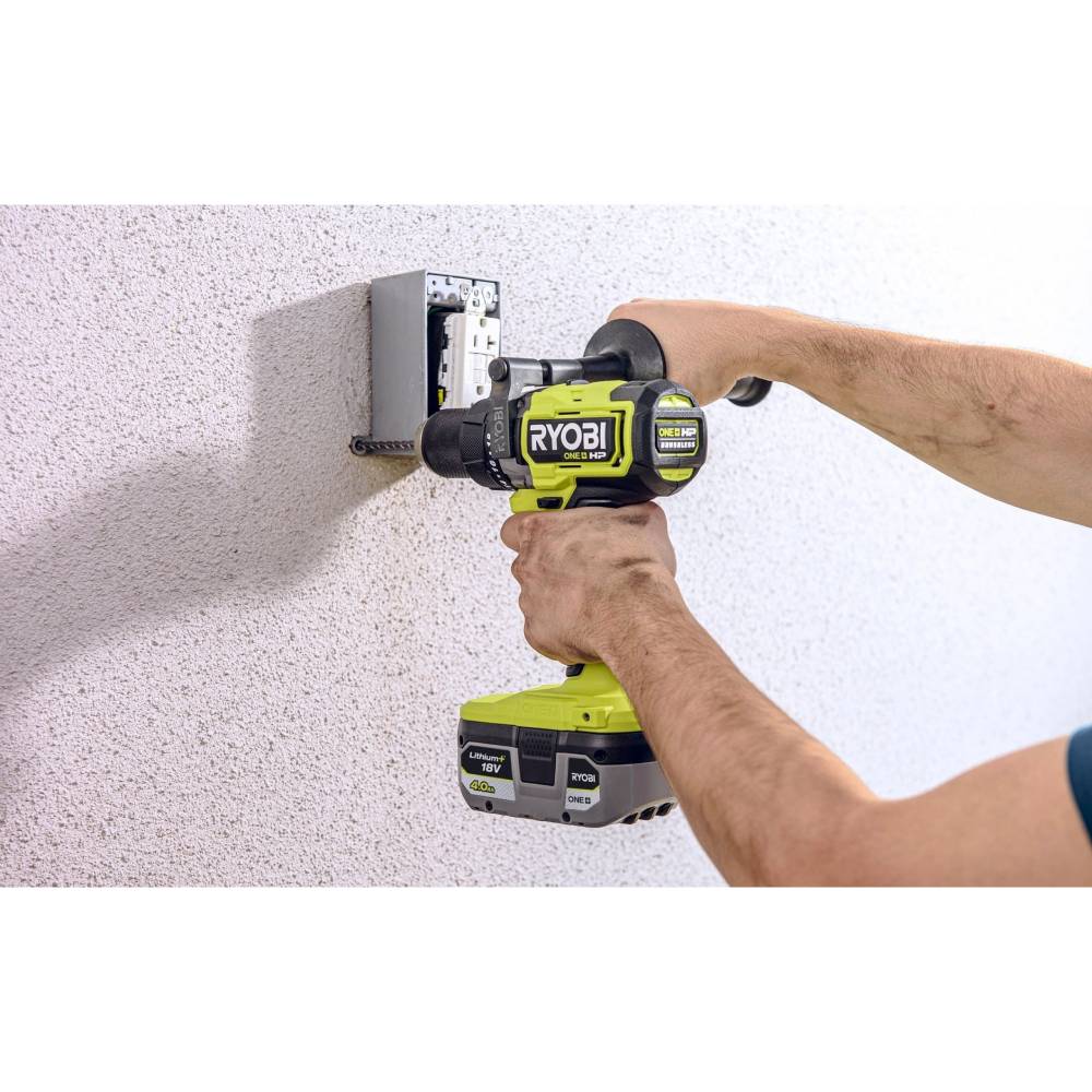 Внешний вид Дрель-шуруповерт RYOBI ONE+ HP RPD18X-242S 18В 2Ач, 4Ач (5133005283)