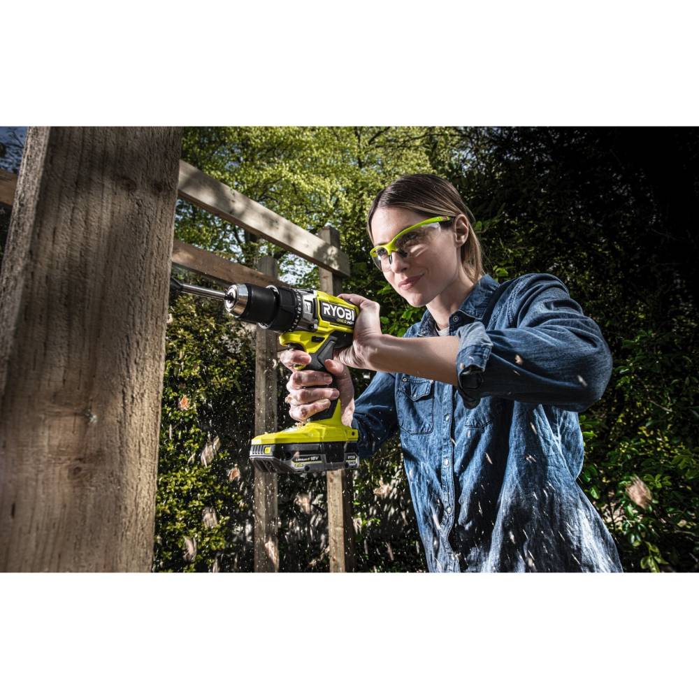 Дрель-шуруповерт RYOBI ONE+ HP RPD18X-242S 18В 2Ач, 4Ач (5133005283) Тип аккумулятора Li-Ion