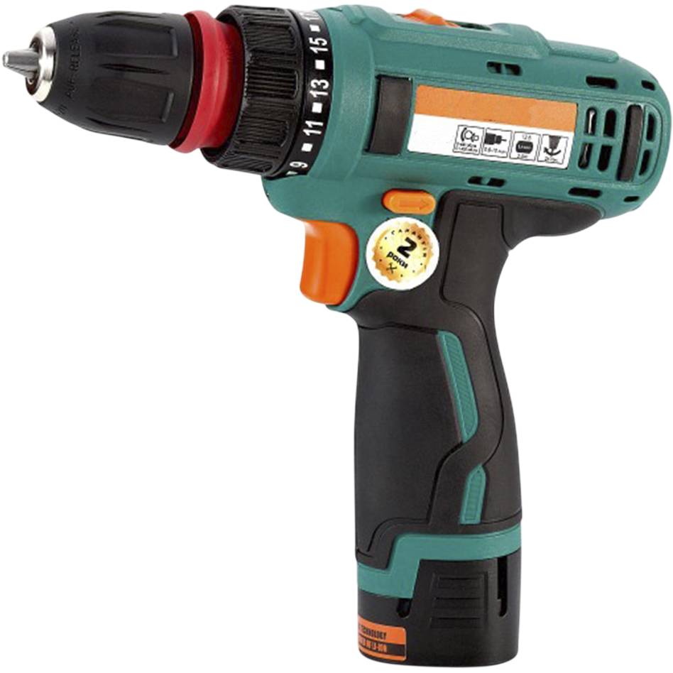 Шуруповерт STURMAX Li-Ion 12В 2,0Аг 2 акумулятори (CDM3212DFR)