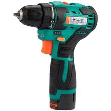 Дриль-шуруповерт STURMAX Li-Ion 12В 2,0 Аг 2 акумулятори (CDM3212BL)