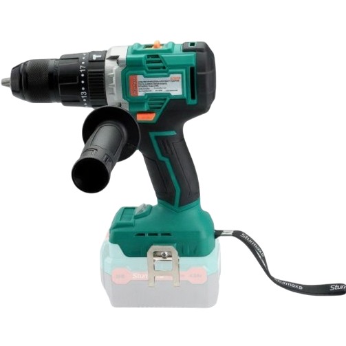 Дриль-шуруповерт STURMAX CDM3220CLI 20 В без АКБ та ЗУ Додатково Кількість швидкостей роботи: 2 (0-500/0-1800); Тип двигуна: безщітковий 