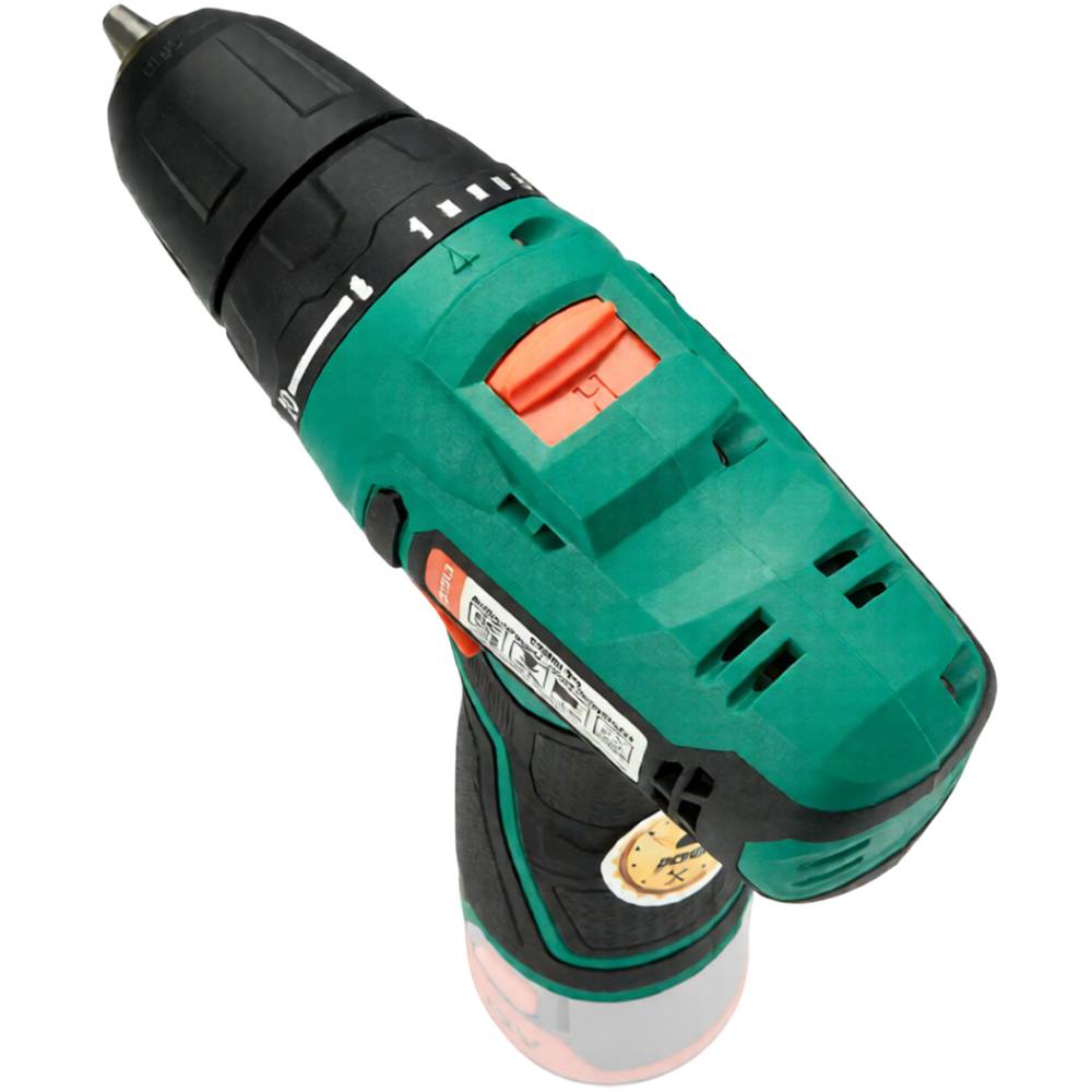 Дрель-шуруповерт STURMAX 12В 32Нм без АКБ та ЗУ (CDM3212CL) Тип питания аккумулятор