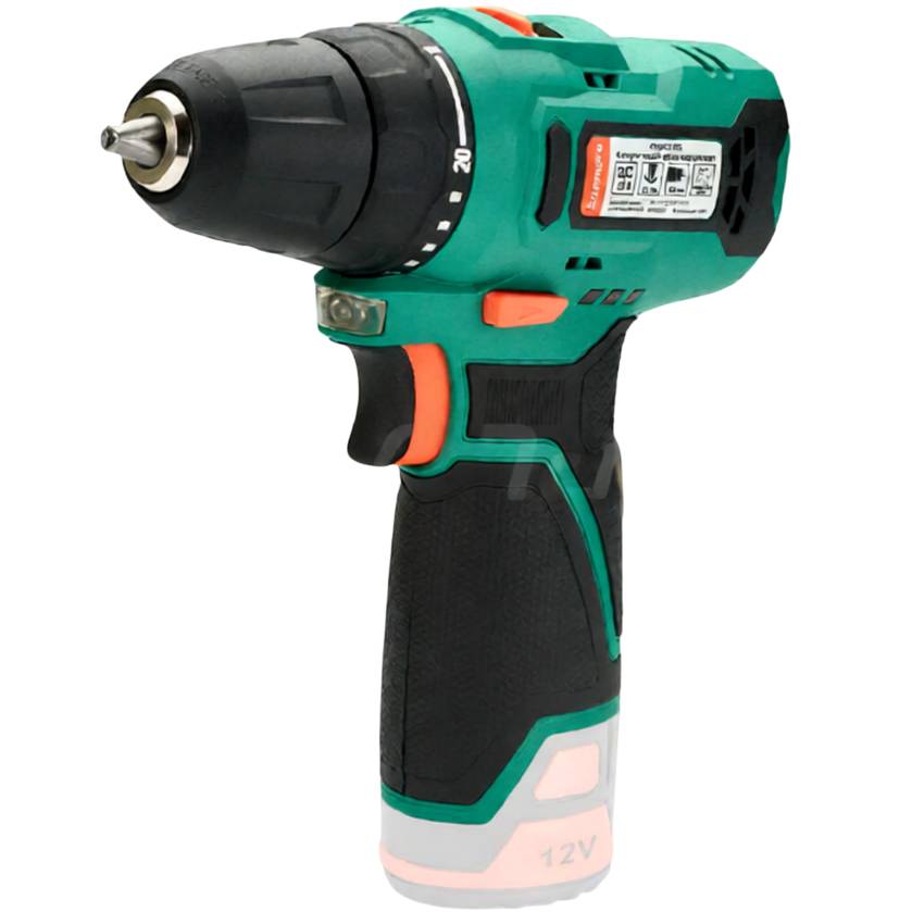 Дрель-шуруповерт STURMAX 12В 32Нм без АКБ та ЗУ (CDM3212CL)