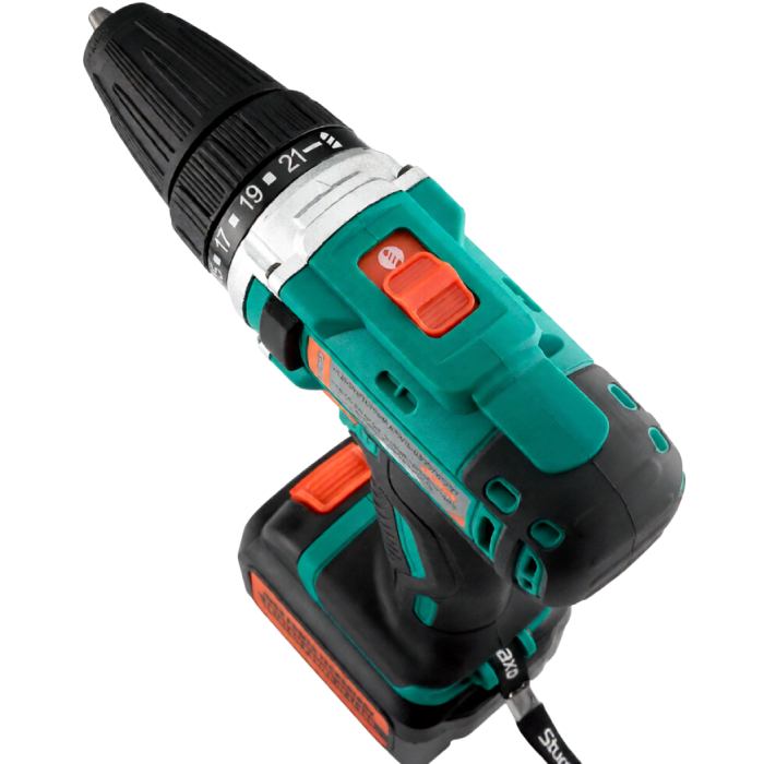 Дриль-шуруповерт STURMAX CDM3224LB Тип живлення акумулятор
