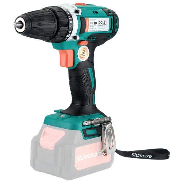 Дрель-шуруповерт STURMAX CDM3201CR без АКБ и ЗУ